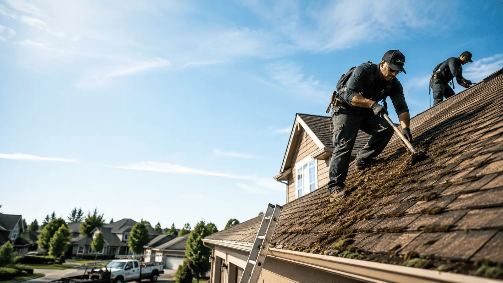 Roof Moss Removal in Bulverde, TX near me